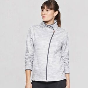 C9 by Champion Elevated Tech Fleece Full Zip Jacket - Heather Gray